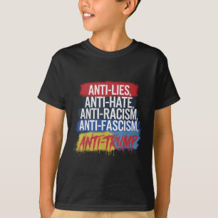 T-shirt La Haine Mentionne Le Racisme Le fascisme Résiste