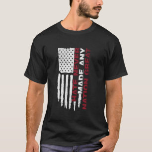 T-shirt La haine n'a jamais rendu une nation vraiment libé