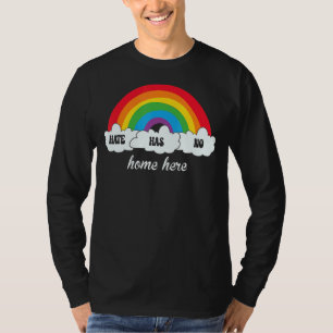 T-shirt La haine n'a pas son domicile ici Égalité Lgbt Imm