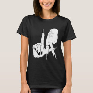 T-shirt LA Hands Witch Original Los Angeles Hand Sign Hall
