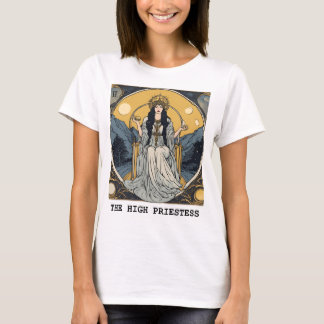 T-SHIRT LA HAUTE PRIESTE - CARTE TAROT