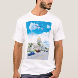 T-shirt La Havane, Cuba - Âme Classique Vintage