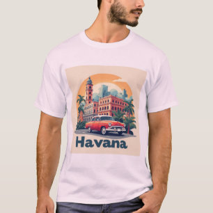 T-shirt La Havane Cuba Cadeau de voyage vintage 🌎