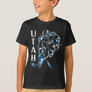T-shirt La Hockey Uni-adulte d'Eddy Canyon Utah Hockey