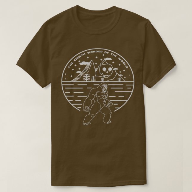 T-shirt La Huitième Merveille Du Monde (Design devant)