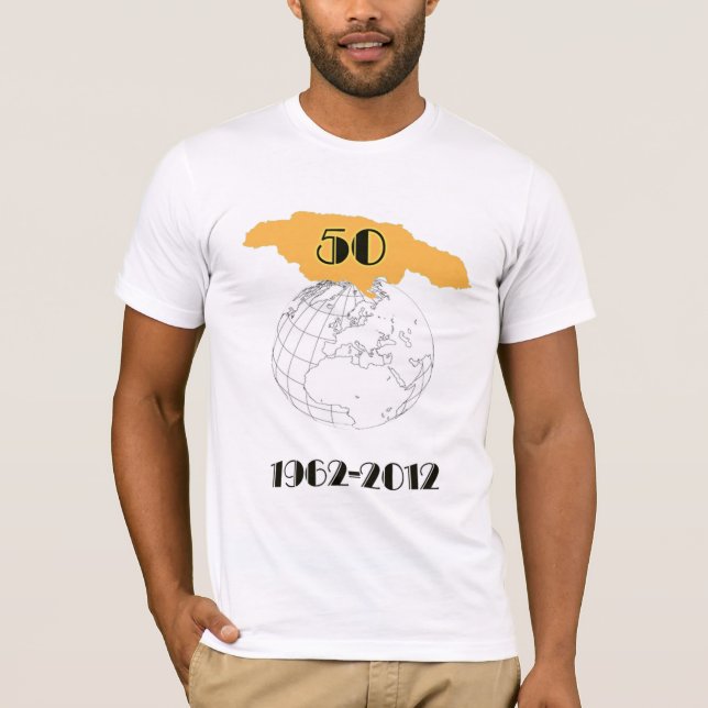 T-shirt La Jamaïque 50 (Devant)