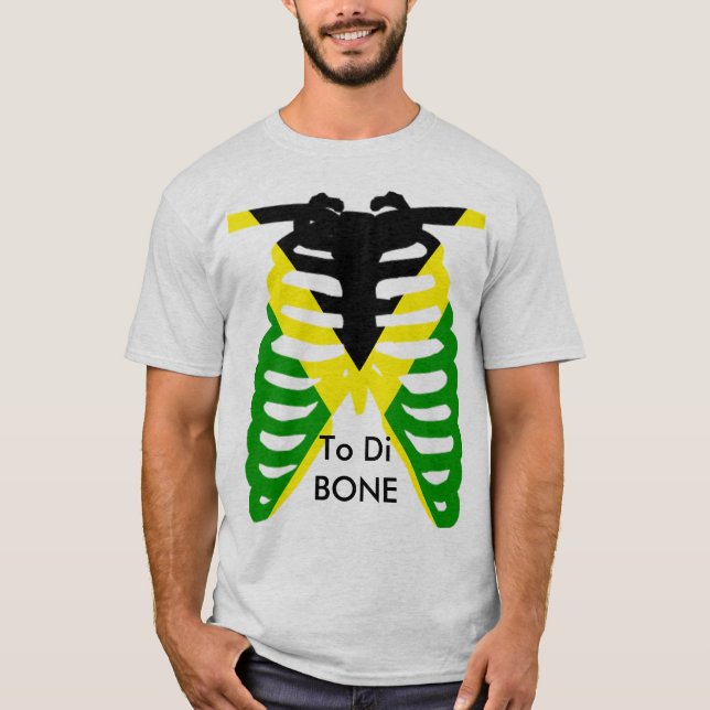 T-shirt La Jamaïque à Di BONE (Devant)