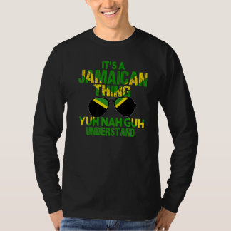 T-shirt La Jamaïque Drapelle Sa Chose Jamaïcaine Yuh Nah G