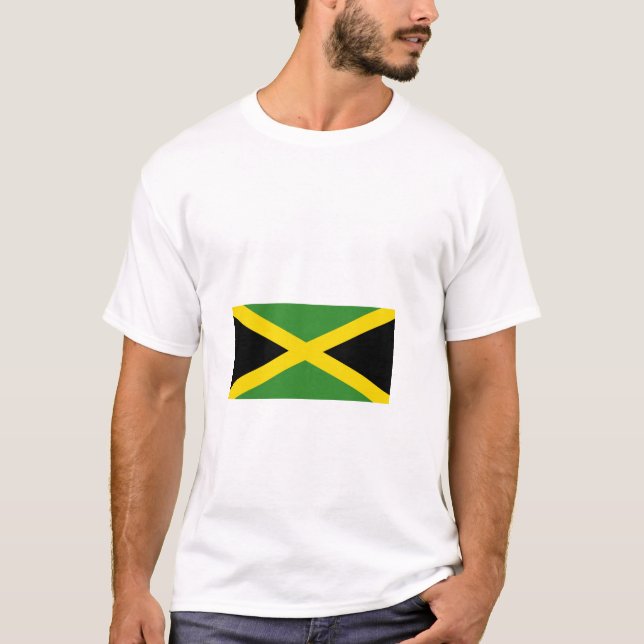 T-shirt La Jamaïque, moyen de ya de Bombaclot de tha de (Devant)
