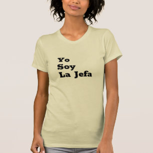 T-shirt La Jefa/I AM de soja de Yo le patron : La sonnerie