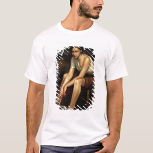 T-shirt La jeune fille de attirance