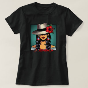 T-shirt La Jibaraza 10 – Jíbara Portoricaine • Boricua