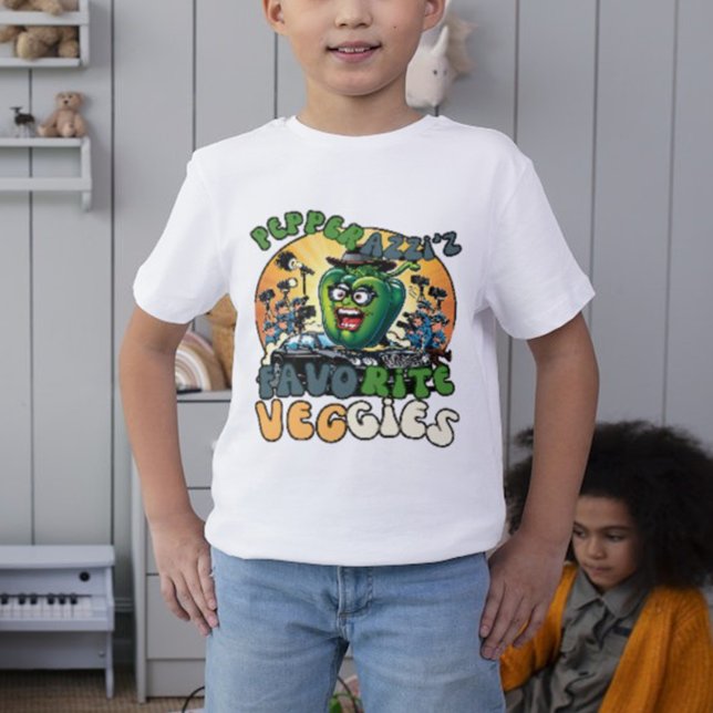 T-shirt La journée du poivron vert - Paparazzi (Créateur téléchargé)