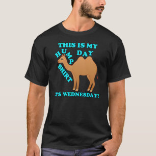T-shirt La journée en milieu de semaine heureuse est