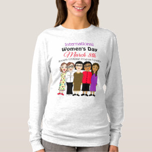 T-shirt La Journée internationale de la femme est le 8 mar