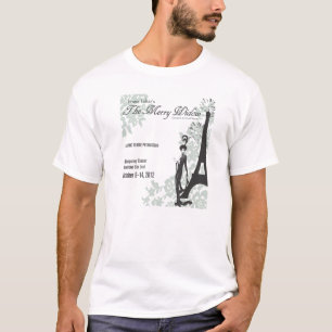 T-shirt La joyeuse veuve 2012 a moulé la chemise