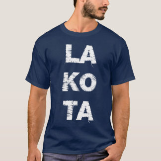 T-shirt LA KO TA blanc