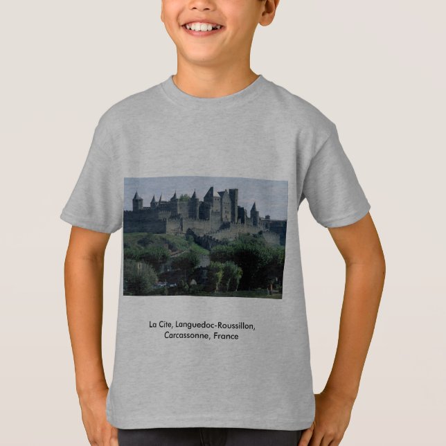 T-shirt La La citent, le Languedoc-Roussillon, (Devant)