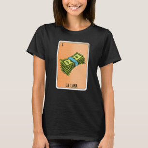 T-shirt La Lana Mexicaine Lotterie Cartes de Bingo