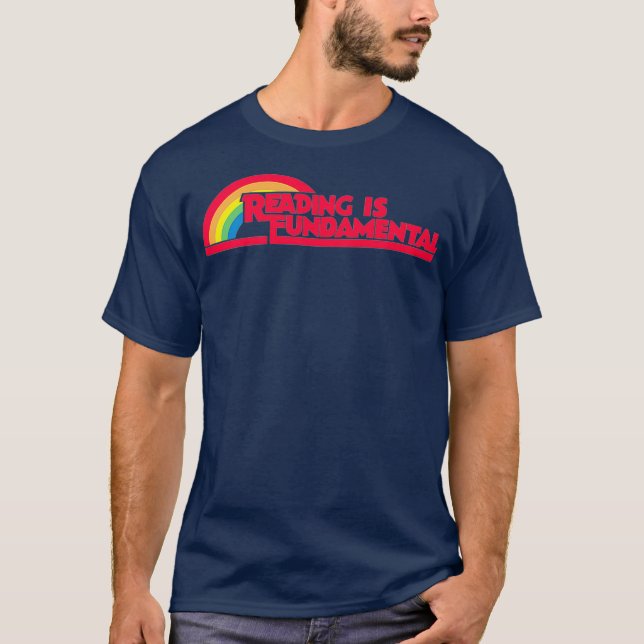T-shirt La lecture est fondamentale Rainbow Fun LGBT Ensei (Devant)