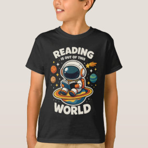 T-shirt La lecture est hors de ce monde