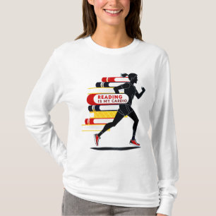 T-shirt « La lecture est mon cardio » : un design 