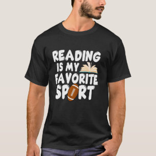 T-shirt La lecture est mon sport préféré Livre mondial de