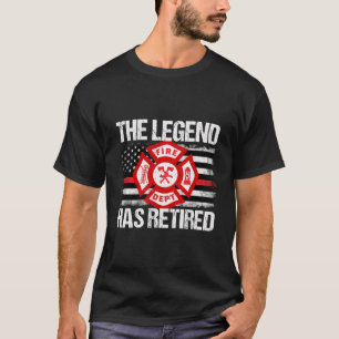 T-shirt La légende a retraité la partie de retraite des po