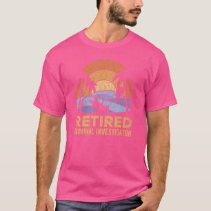 T-shirt La Légende A Retraité Un Technicien De Scène Crimi