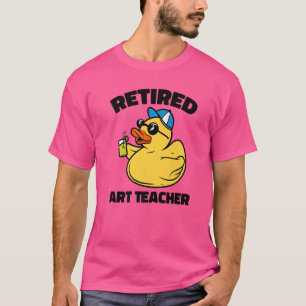 T-shirt La Légende A Un Professeur D'Art À La Retraite
