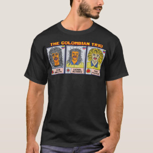 T-shirt La légende colombienne du football Carlos Valderra