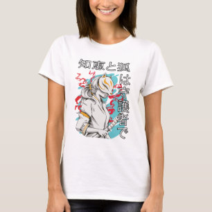 T-shirt La Légende Des Femmes Kitsune Blanc