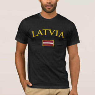 T-shirt La Lettonie d'or