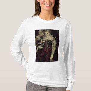 T-shirt La lettre d'amour, Madame avec sa domestique