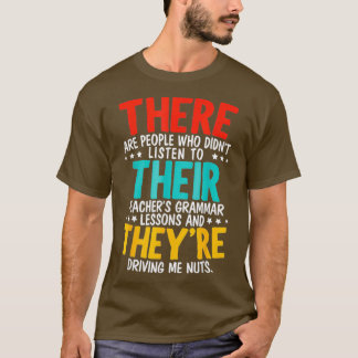 T-shirt Là, Leur Grammaire Nazy Propice