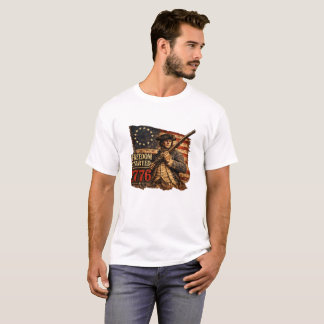 T-shirt la liberté a commencé en 1776