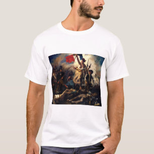 T-shirt La liberté à la tête du peuple, Eugene Delacroi