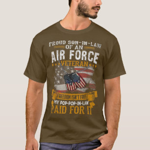 T-shirt La liberté des vétérans n'est pas libre Mon PopInL