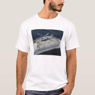 T-shirt La liberté littorale d'USS de bateau de combat