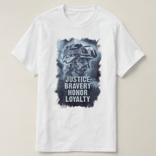 T-shirt La liberté n'est jamais gratuite Citation militair