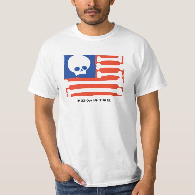 T-shirt La liberté n'est pas libre (Devant)