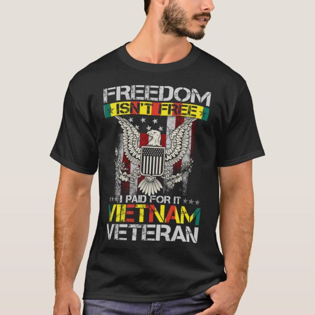T-shirt La liberté n'est pas libre J'ai payé pour ça Fière (Devant)