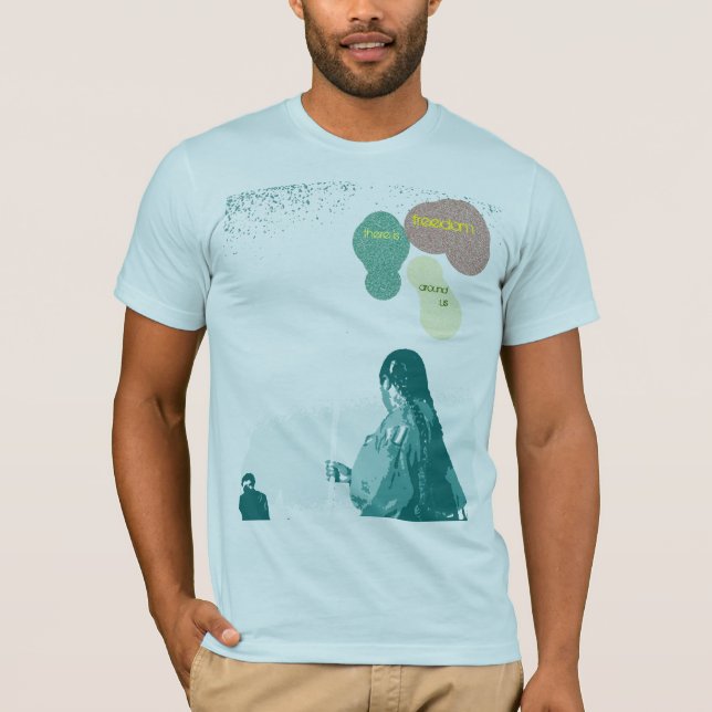 T-shirt la liberté nous entoure (Devant)