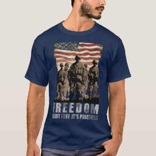 T-shirt La liberté patriotique n'est pas gratuite, elle es