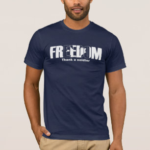 T-shirt La liberté remercient le Canadien