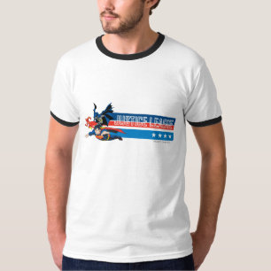 T-shirt La Ligue de la Justice Étoiles et tripes
