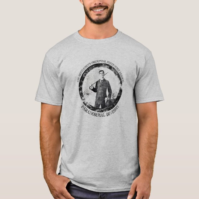 T-shirt La Ligue des Festivités Prenuptiales des Gentlemen (Devant)