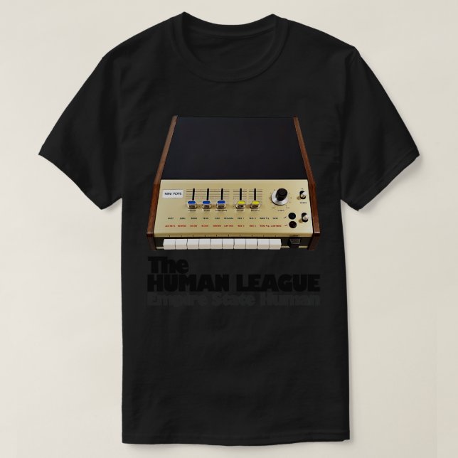 T-shirt La Ligue Humaine Rétro Design original (Design devant)