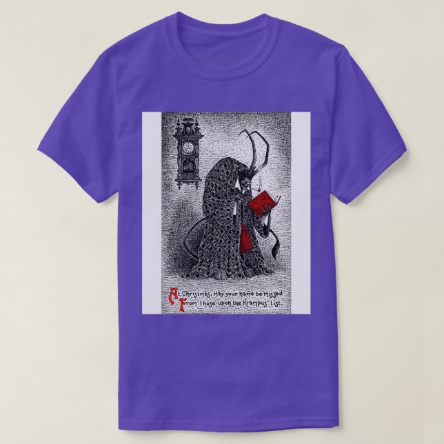 T-shirt La liste (Design devant)