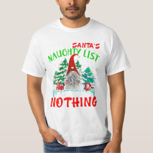 T-shirt La liste des Père Noël et je regrette